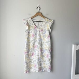 Joie Women's 100% Linen Floral Sundress Size Small